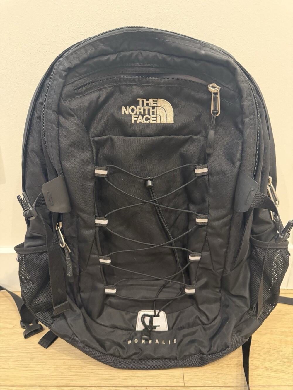 The North Face Borealis Black Backpack Unisex Excellent Condition